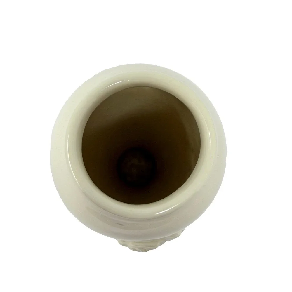 Lenox Rose Blossom Bud Vase Cream Porcelain Gold‎ Trim 6 Inch